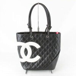 CHANEL Cambon Tote Bag Leather